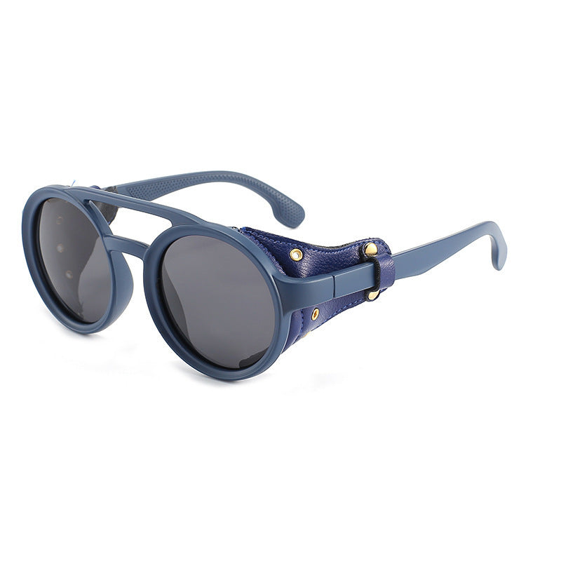Polarized Vintage Punk Sunglasses for Men – Windproof Goggles for Cycling & Outdoor Sports