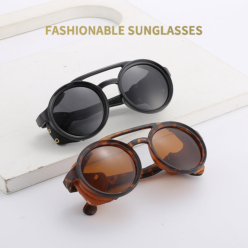 Polarized Vintage Punk Sunglasses for Men – Windproof Goggles for Cycling & Outdoor Sports