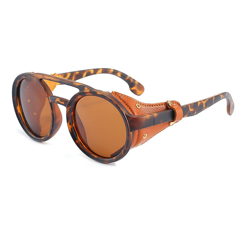 Polarized Vintage Punk Sunglasses for Men – Windproof Goggles for Cycling & Outdoor Sports